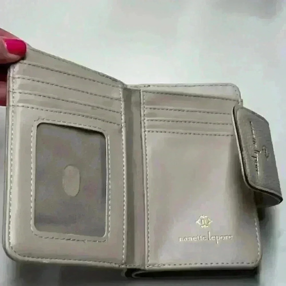 Nanette Lepore Lucie Solid Organizer Coin Wallet - Picture 8 of 8